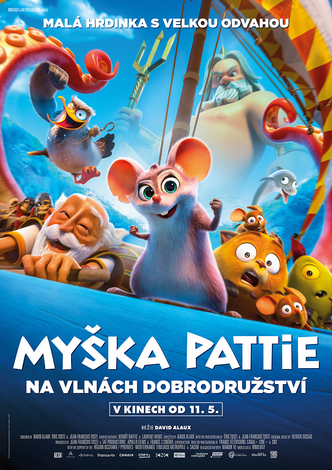 Myška Pattie: Na vlnách dobrodružství - Plakáty