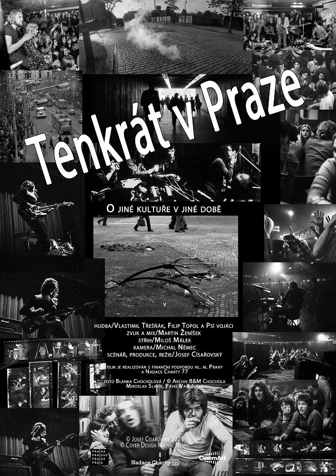 Tenkrát v Praze - Plakátok