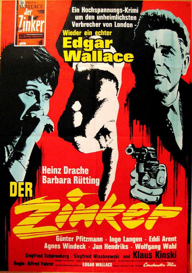 Edgar Wallace: Der Zinker - Plakate
