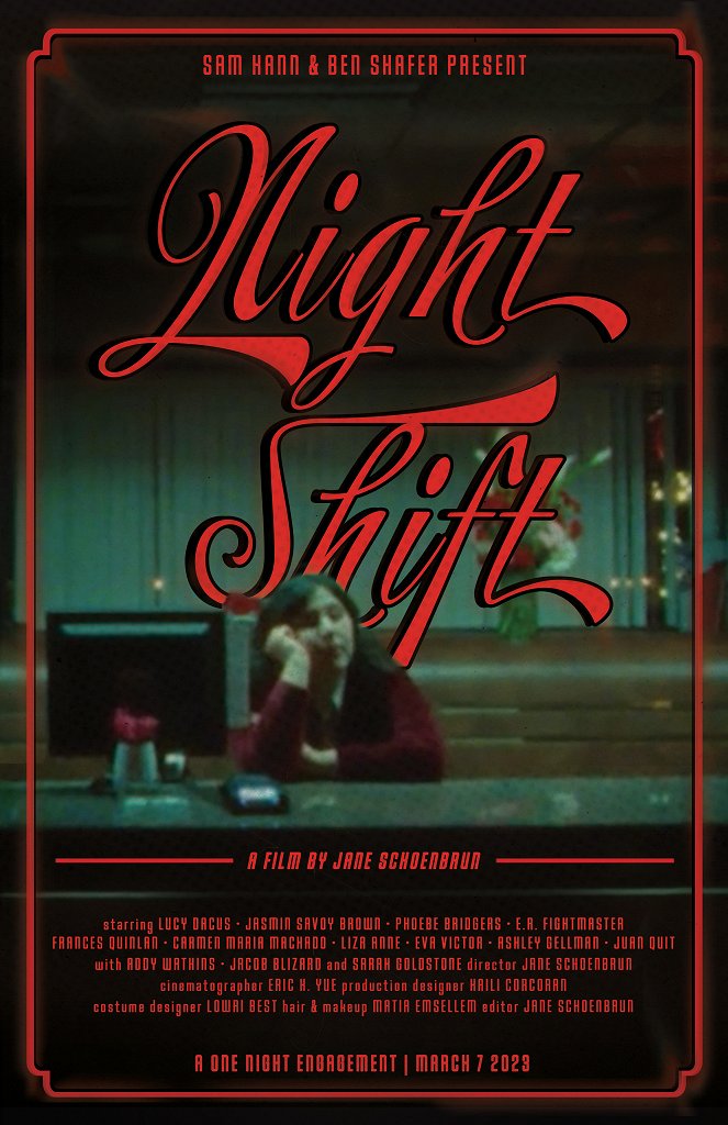 Lucy Dacus: Night Shift - Plakáty