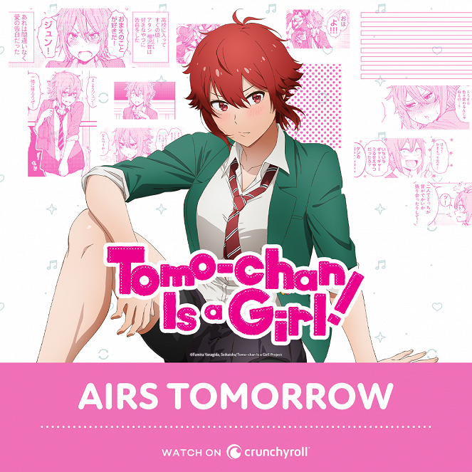 Tomo-chan Is a Girl! - Posters