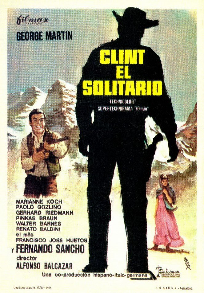 Clint el solitario - Posters