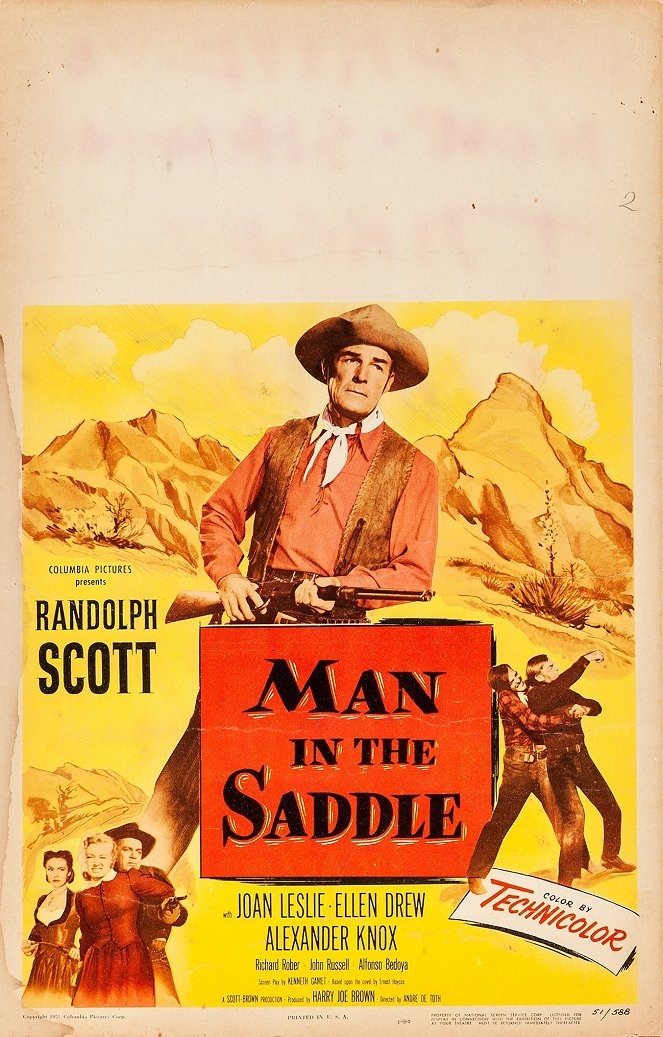 Man in the Saddle - Cartazes