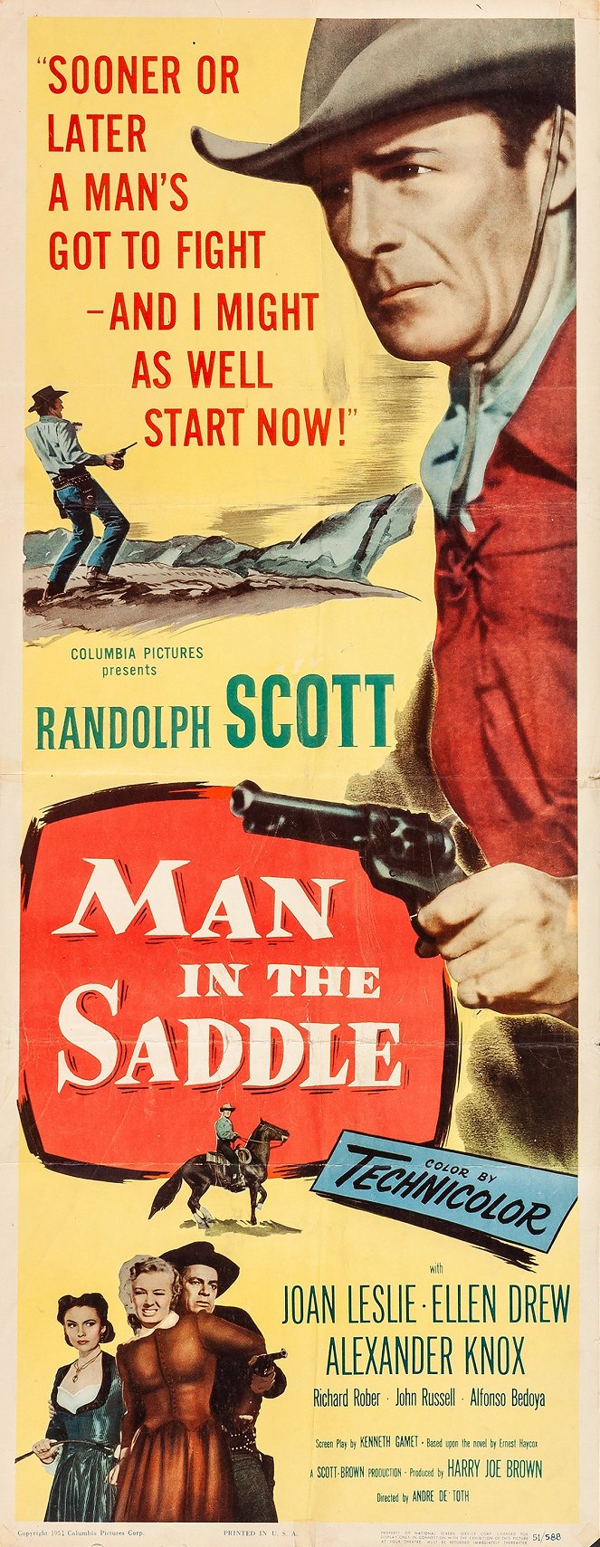 Man in the Saddle - Plakátok