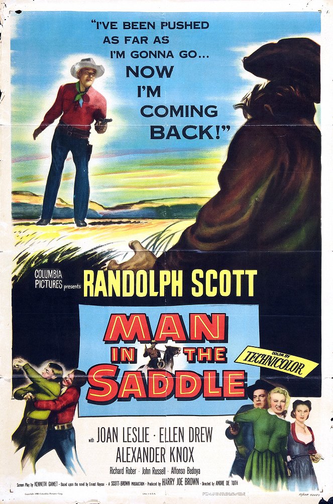 Man in the Saddle - Posters
