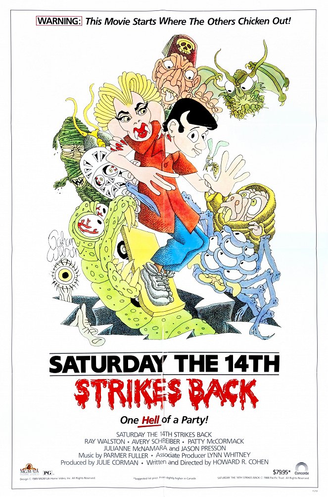 Saturday the 14th Strikes Back - Julisteet