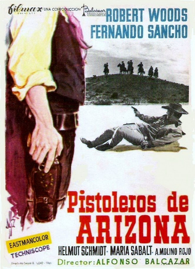 Pistoleros de Arizona - Affiches