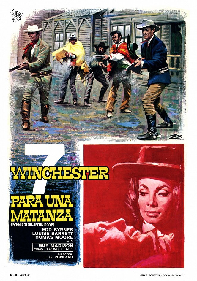 7 Winchester para una matanza - Carteles
