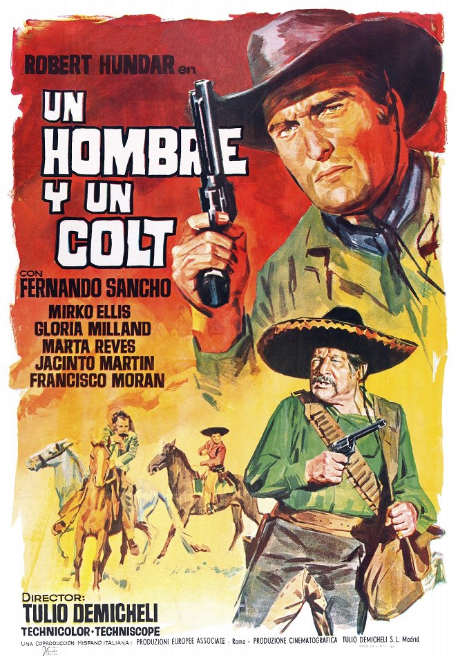 Un hombre y un colt - Affiches