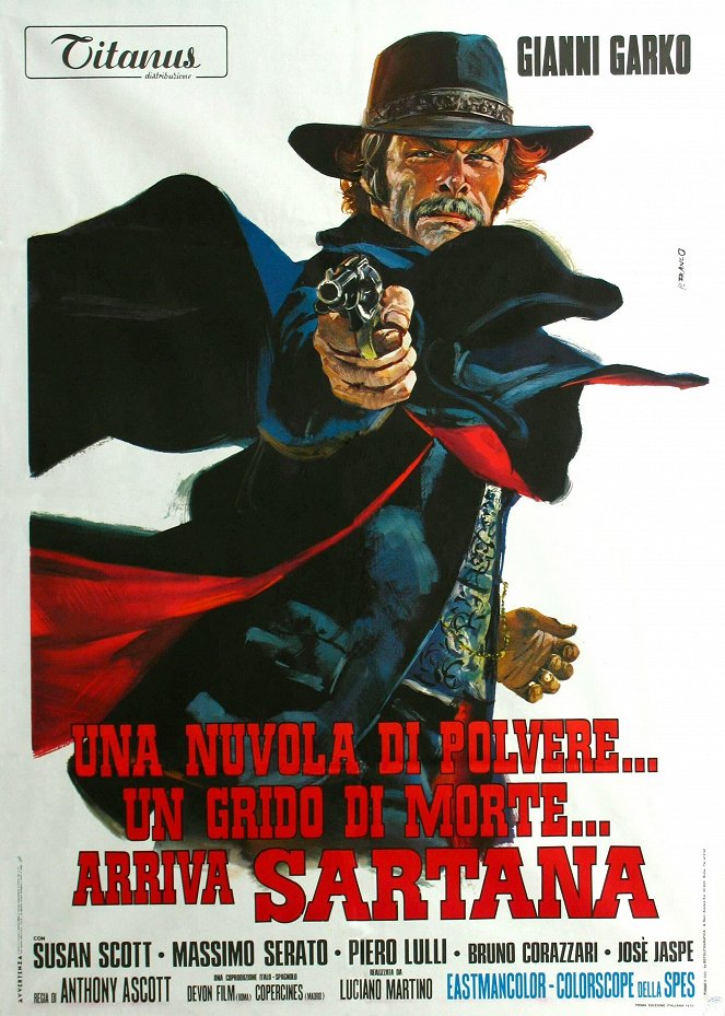 Cloud of Dust... Cry of Death... Sartana Is Coming - Posters
