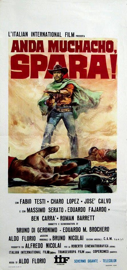 Anda muchacho, spara! - Posters