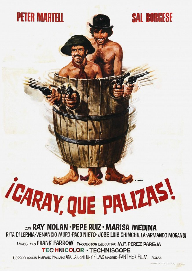 ¡Caray, qué palizas! - Posters