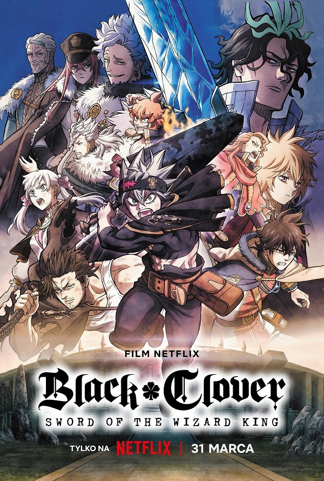 Eiga Black Clover: Mahó mikado no ken - Plakaty