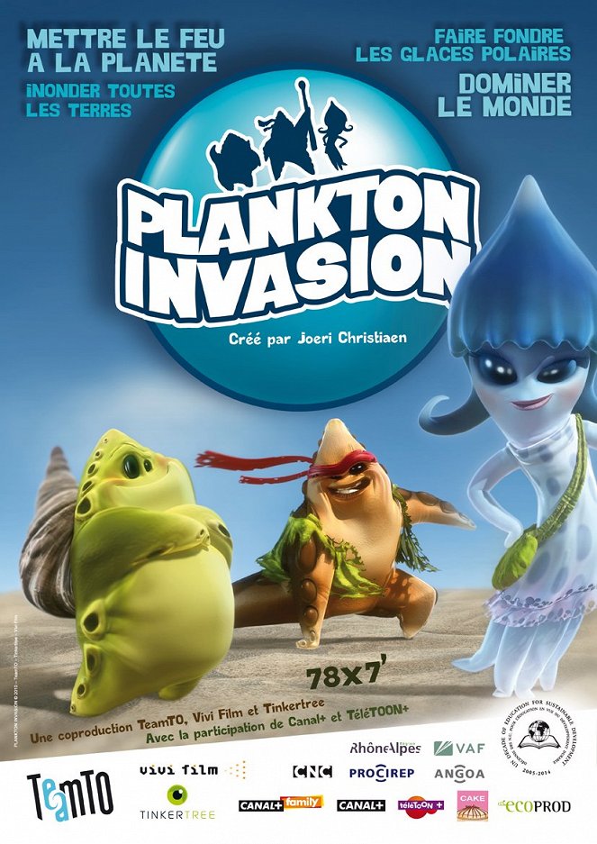 Plankton Invasion - Cartazes
