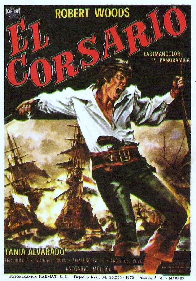 Il corsaro - Affiches