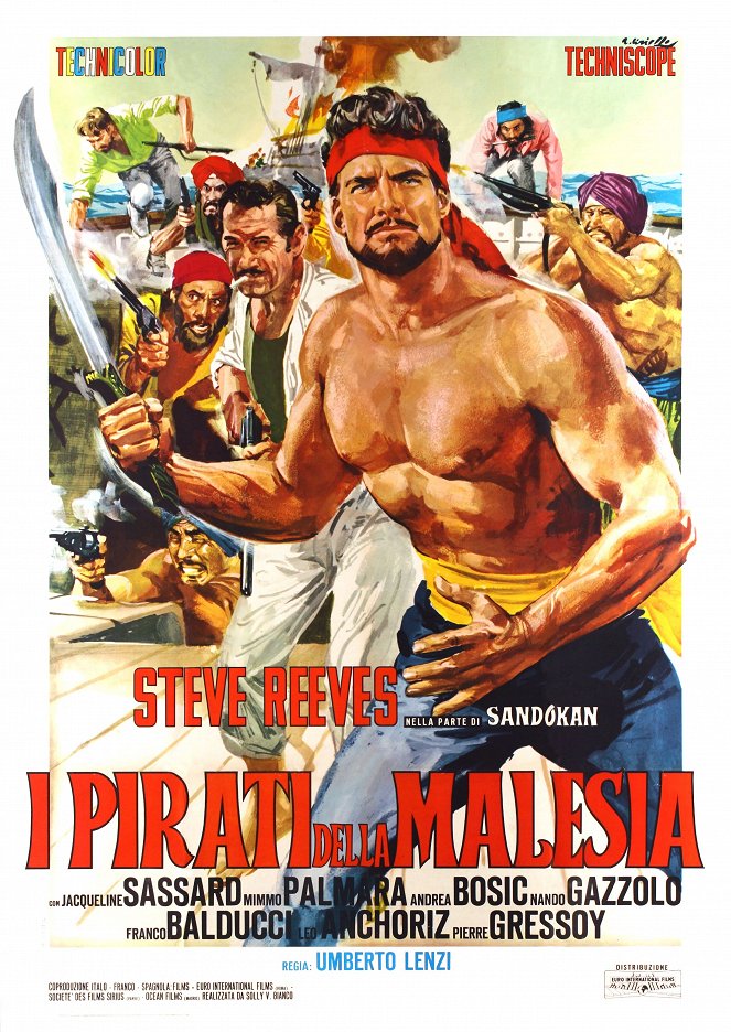 Die schwarzen Piraten von Malaysia - Plakate