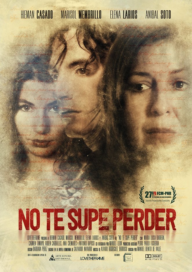No te supe perder - Plakate