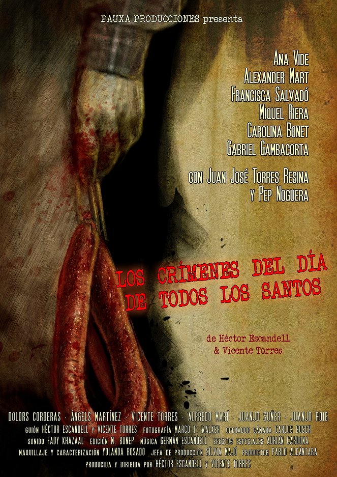 Los crímenes del día de Todos los Santos - Posters
