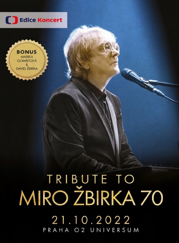 Tribute to Miro Žbirka 70 - Plakaty