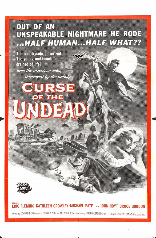 Curse of the Undead - Julisteet