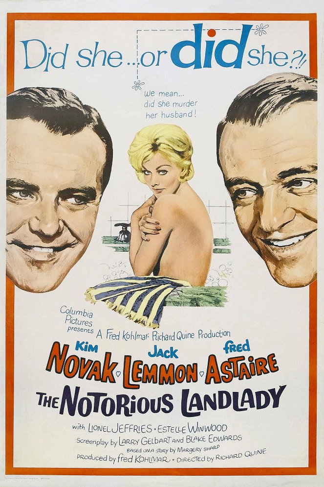 The Notorious Landlady - Posters