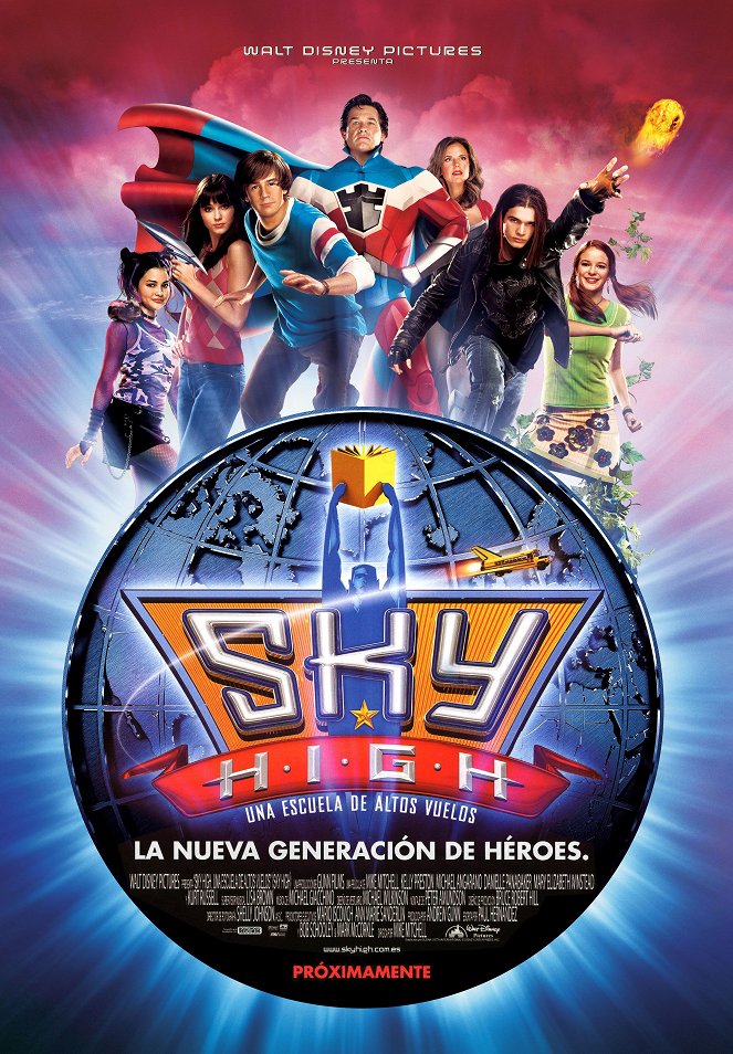 Sky High, una escuela de altos vuelos - Carteles