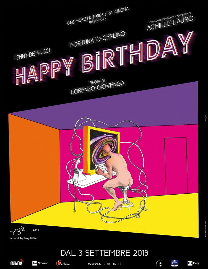 Happy Birthday - Cartazes