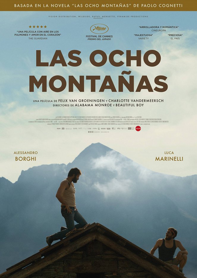 Las ocho montañas - Carteles