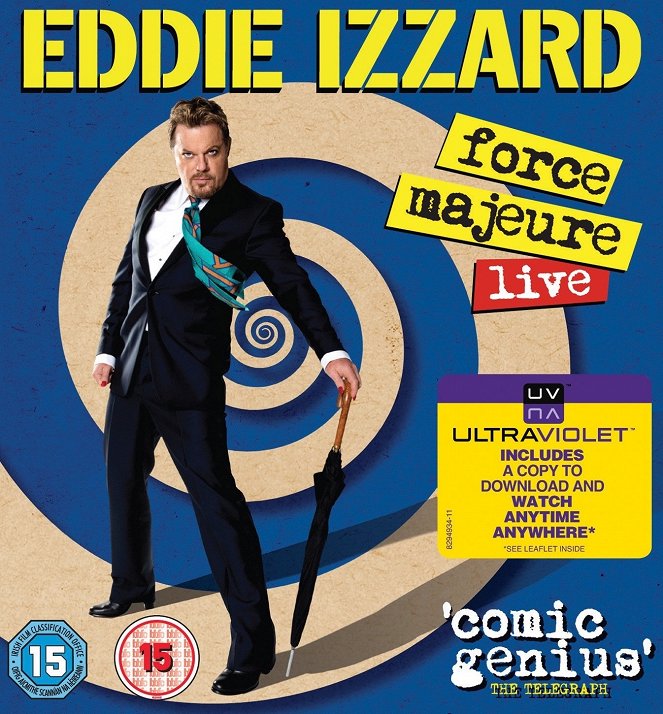 Eddie Izzard: Force Majeure Live - Plakate