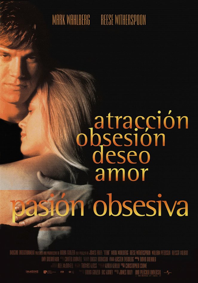 Pasión obsesiva - Carteles