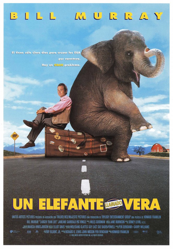 Un elefante llamado Vera - Carteles
