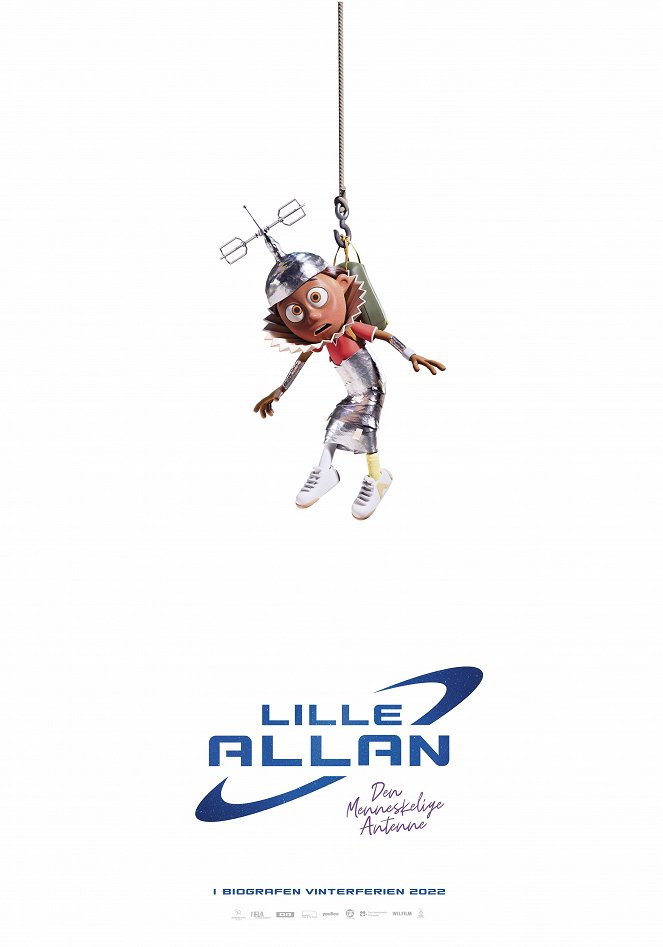Lille Allan - den menneskelige antenne - Plakátok