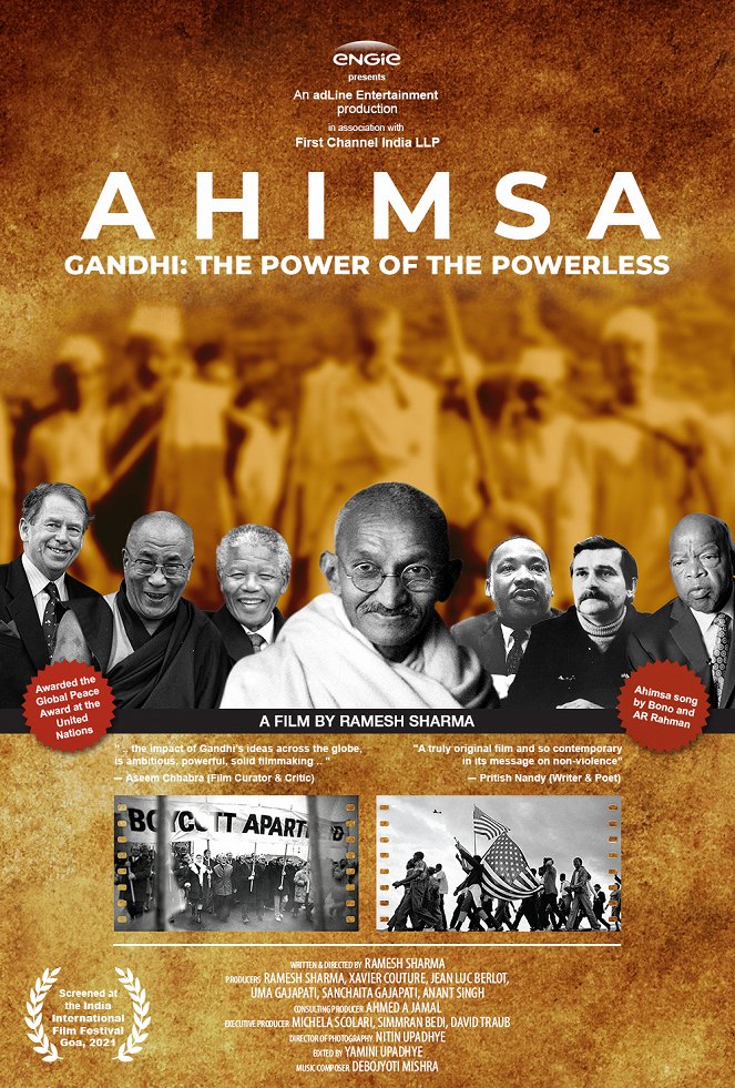 Ahimsa Gandhi: The Power of the Powerless - Cartazes