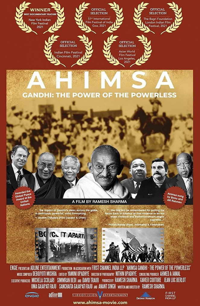 Ahimsa Gandhi: The Power of the Powerless - Plagáty