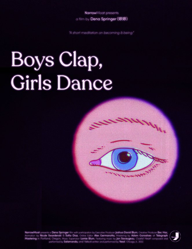 Boys Clap, Girls Dance - Plakate