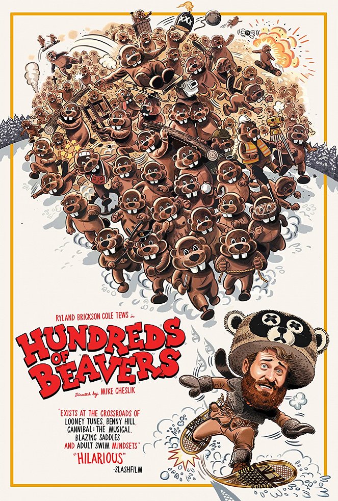 Hundreds of Beavers - Plakate