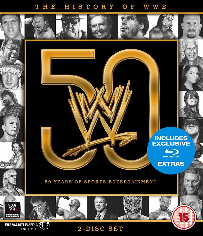 The History of WWE: 50 Years of Sports Entertainment - Posters