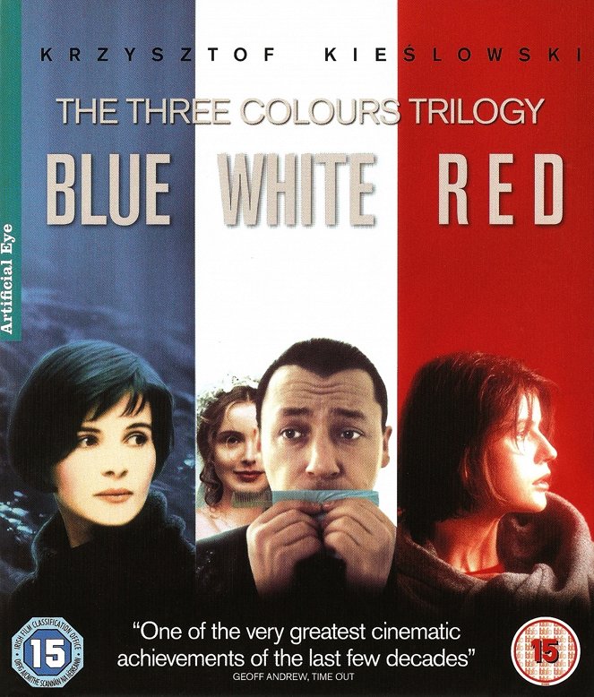 Tři barvy: Modrá - Plakáty
