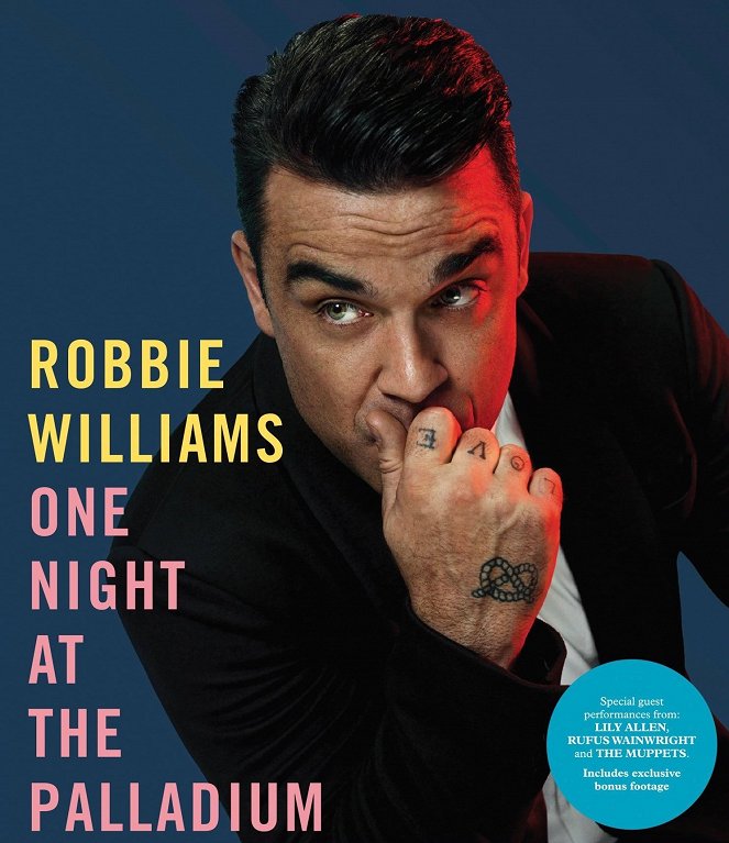Robbie Williams: One Night at the Palladium - Carteles