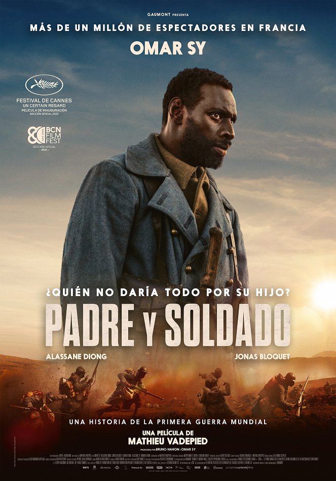 Padre y soldado - Carteles