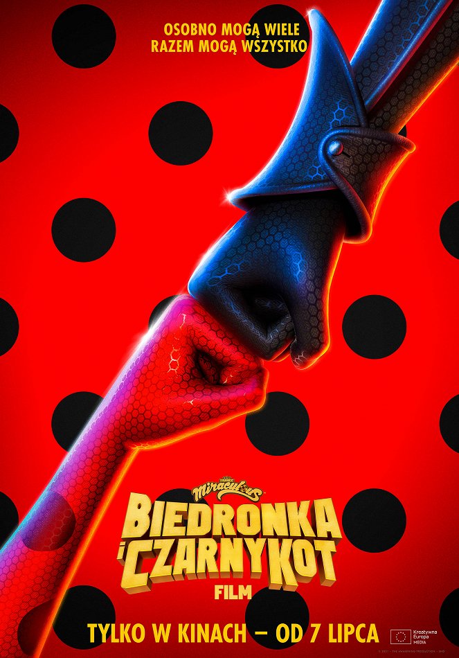 Miraculous: Biedronka i Czarny Kot. Film - Plakaty