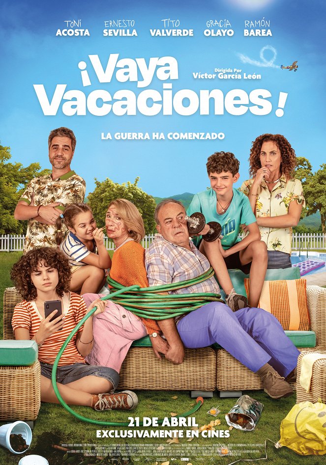 ¡Vaya vacaciones! - Plakaty