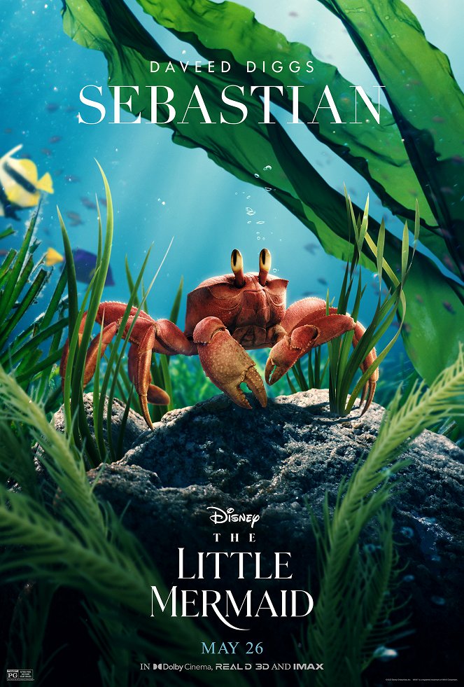 Malá mořská víla - Plakáty