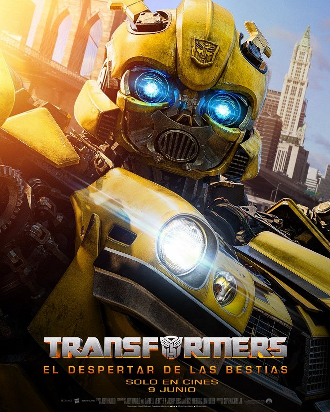 Transformers: El despertar de las bestias - Carteles