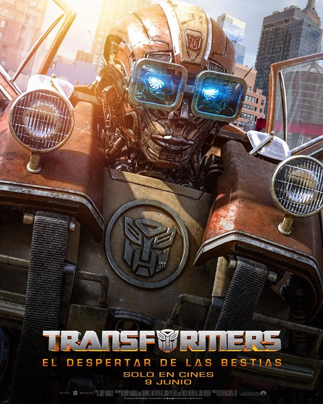 Transformers: El despertar de las bestias - Carteles