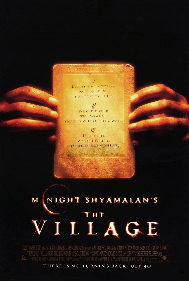 A falu - Plakátok