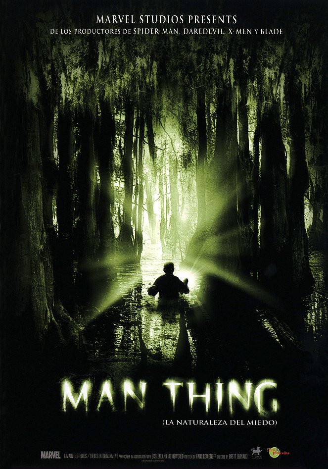 Man-Thing, la naturaleza del miedo - Carteles