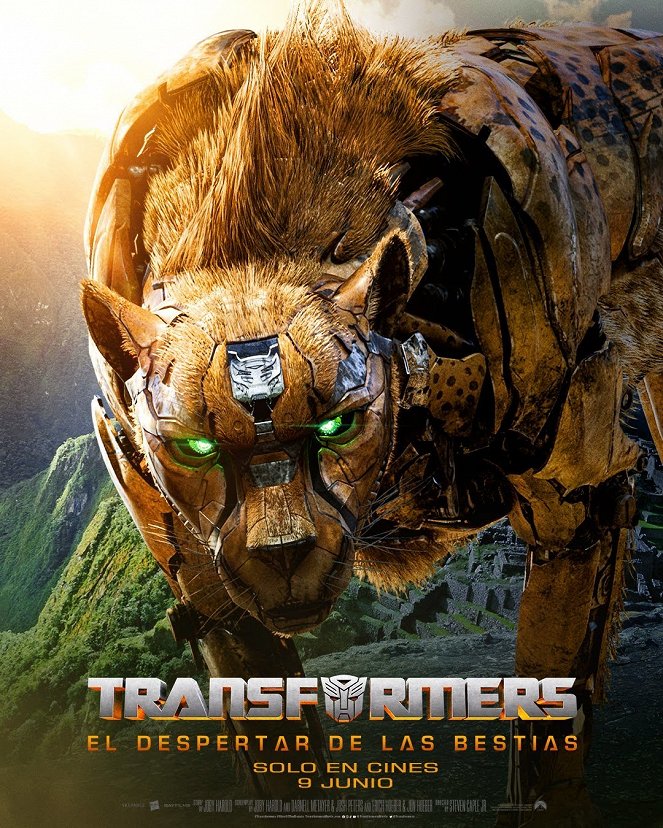 Transformers: El despertar de las bestias - Carteles