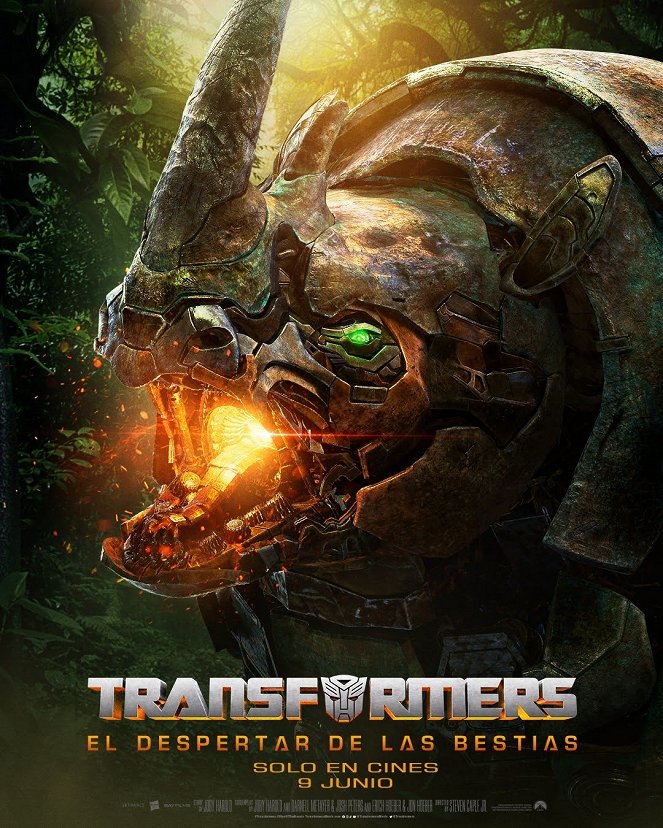 Transformers: El despertar de las bestias - Carteles