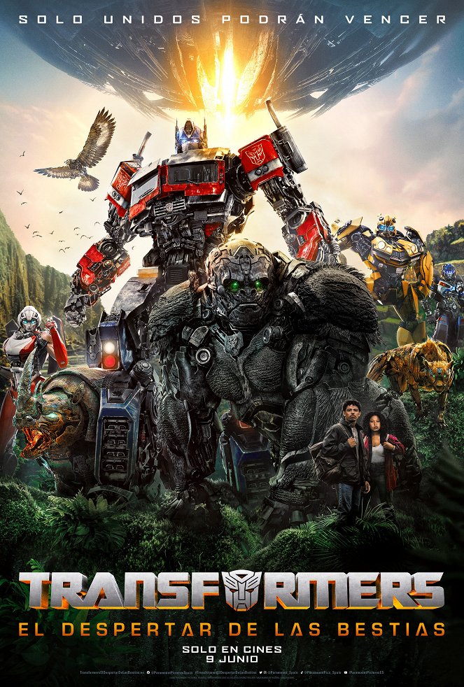 Transformers: El despertar de las bestias - Carteles